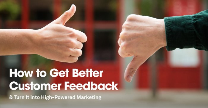 Handling Customer Feedback